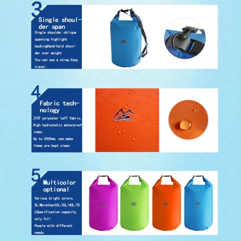 Waterproof Dry Bag – Keep Gear Safe & Dry Outdoors