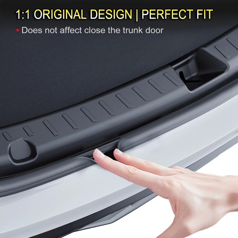 Tesla Model Y Rear Bumper Guard – Scratch Protection
