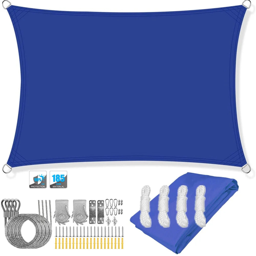 Waterproof Sun Shade Sail Canopy for Outdoor Patio