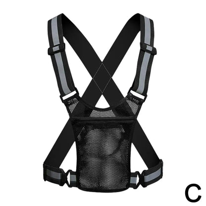 Reflective Safety Vest – High Visibility & Adjustable Fit