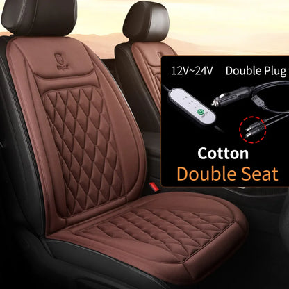 Heated Car Seat Cushion for Winter Driving Comfort