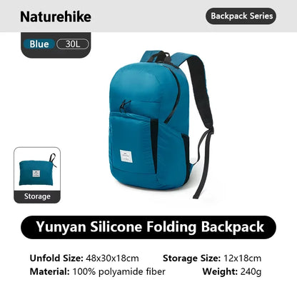 Foldable Hiking Backpack Lightweight Waterproof 22L