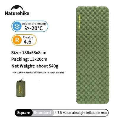 Inflatable Camping Mat – Ultralight & Waterproof Comfort
