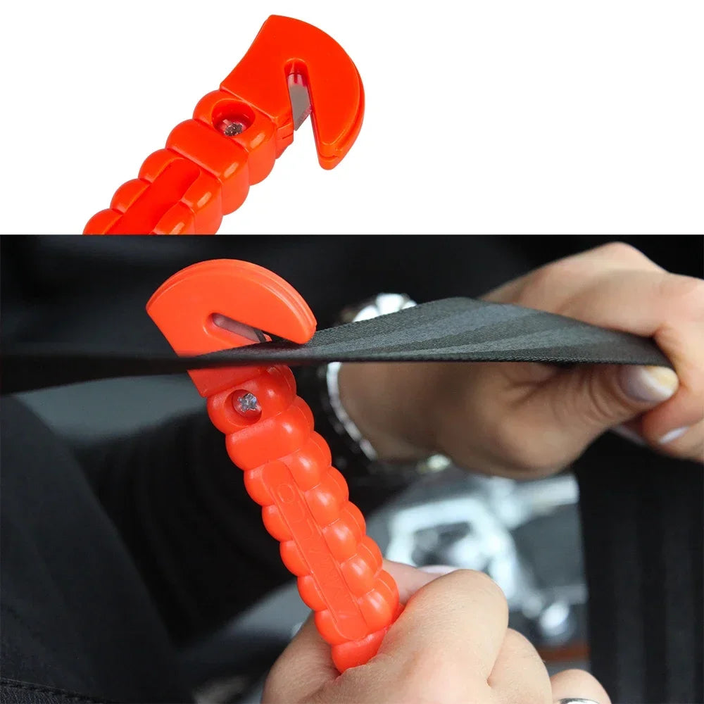Car Safety Hammer 2PCS – Emergency Window Breaker Tool