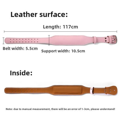 Weightlifting Belt for Back Support & Safer Lifts