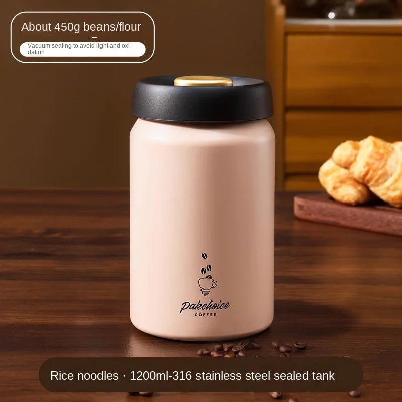 Airtight Coffee Bean Storage Container Freshness Lock