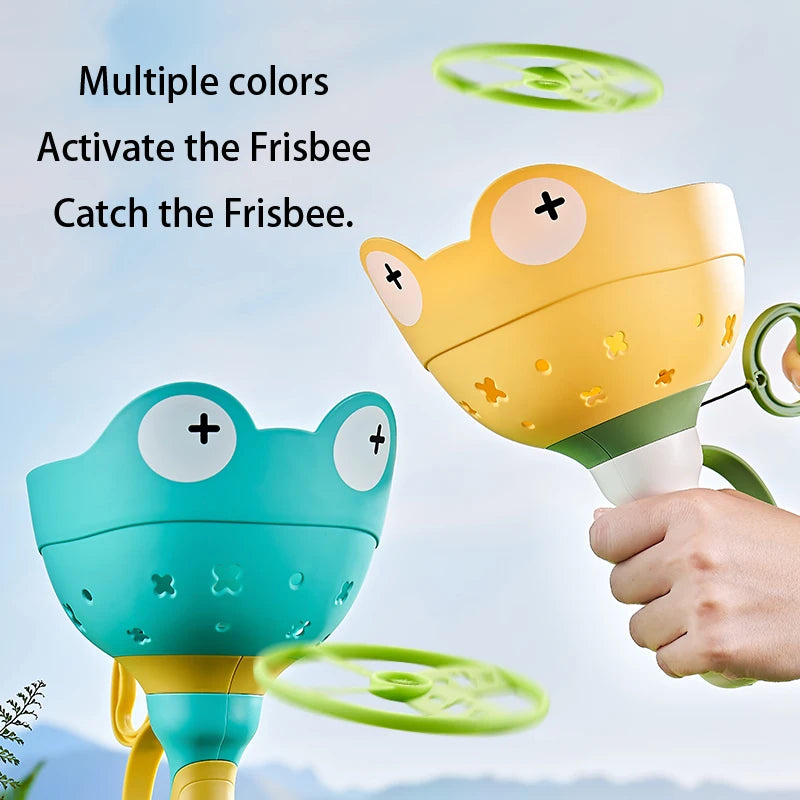 Pull String Flying Saucer – Fun Outdoor Kids Toy