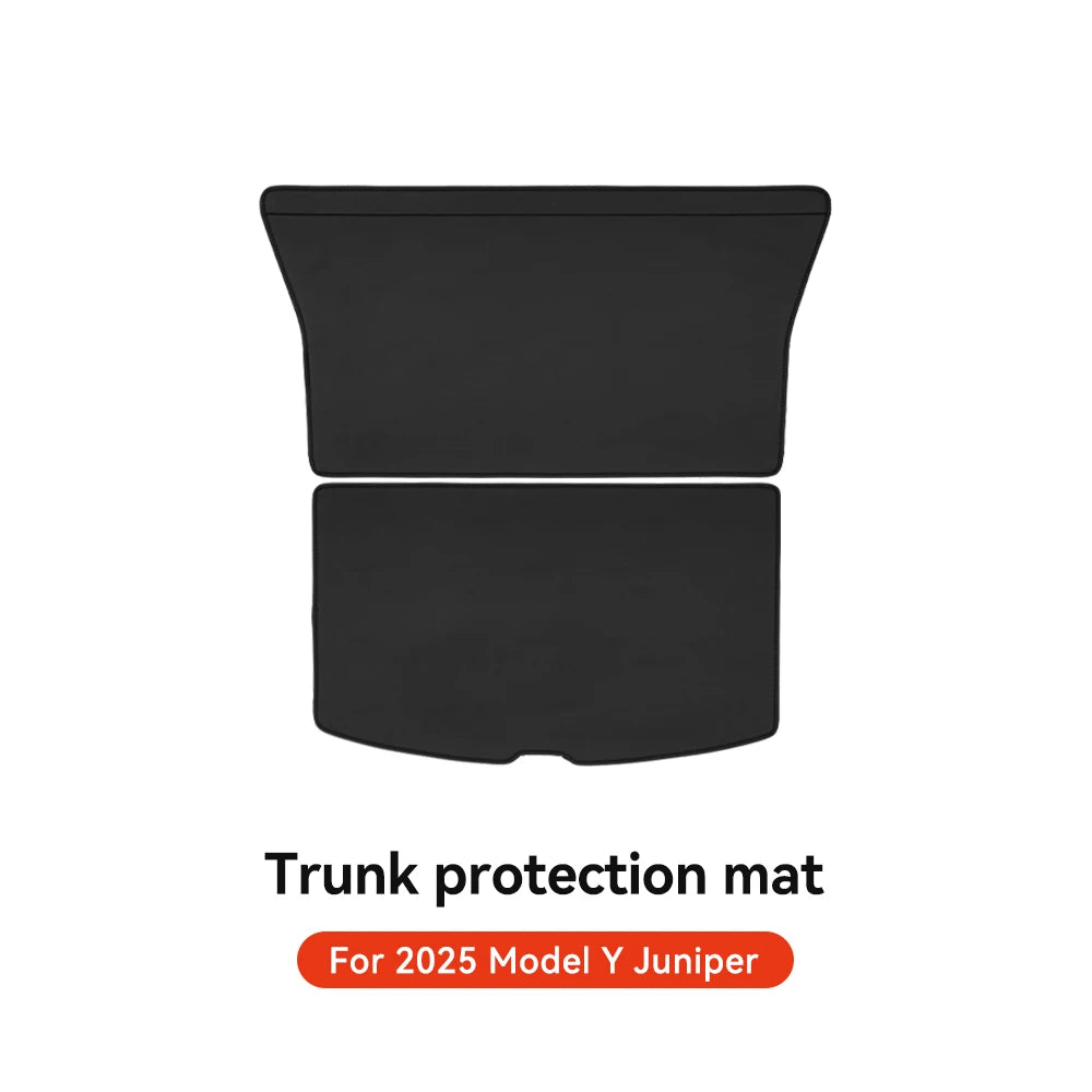 Tesla Model Y Trunk Mat – Waterproof Full Protection