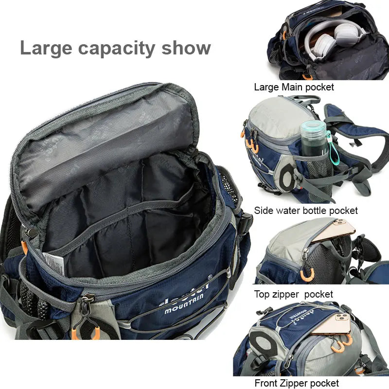 Running Waist Bag with Water Bottle Holder for Outdoors