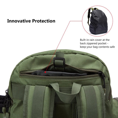 Fishing Tackle Backpack Lightweight Gear Organizer