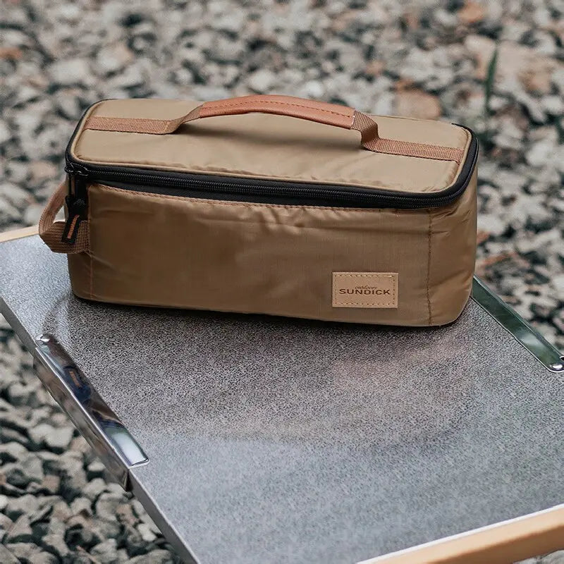 Camping Tableware Storage Bag Portable Gear Organizer