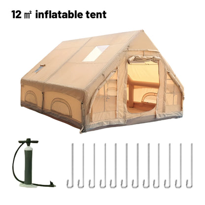 Inflatable Camping Tent for Families Easy Setup Comfort