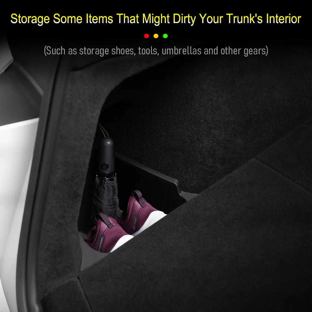 Tesla Model Y Trunk Organizer for Cleaner Storage