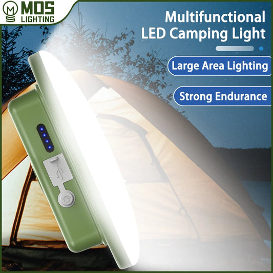 Rechargeable Camping LED Light with Magnet & Zoom