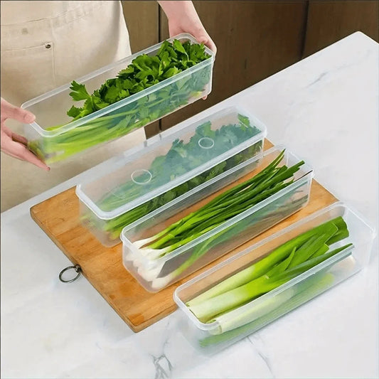 Refrigerator Storage Boxes with Lid – Keep Food Fresh & Organized
