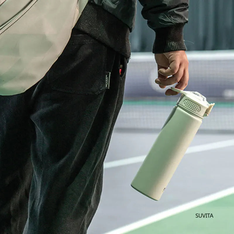 TYESO Stainless Steel Thermos Water Bottle – Keeps Drinks Hot & Cold