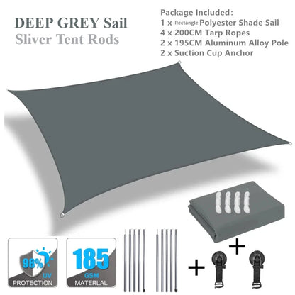 Car Awning Canopy 2x3M Waterproof UV Sun Shelter