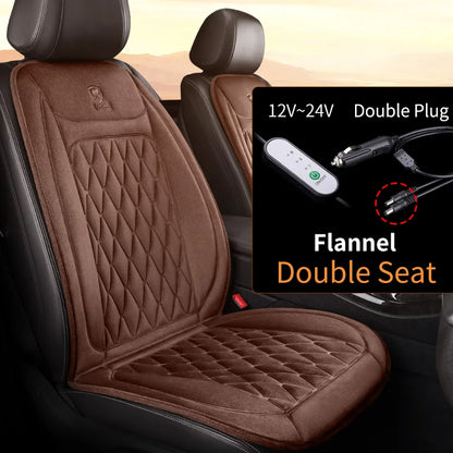 Heated Car Seat Cushion for Winter Driving Comfort