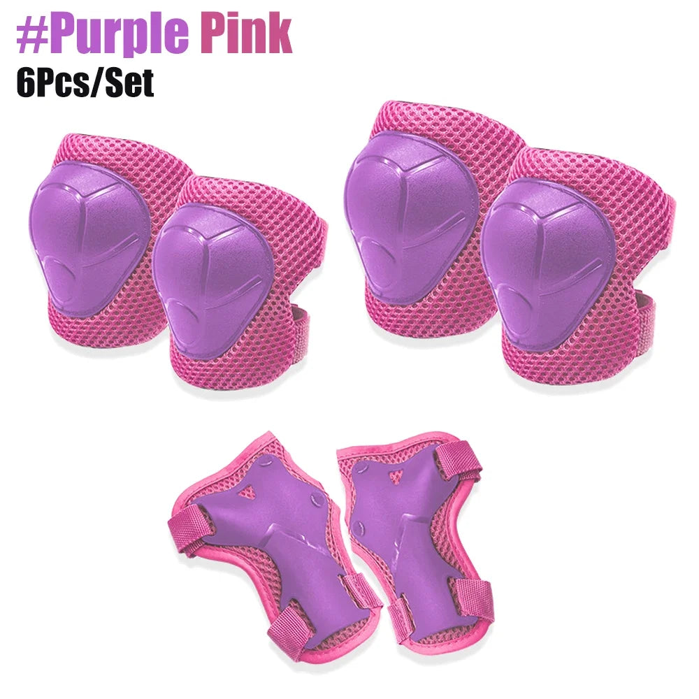 Kids Protective Gear Set – Knee & Elbow Pads Safety