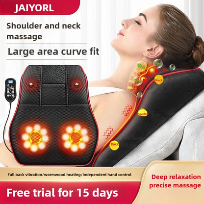 Neck Massage Pillow with Heat for Pain Relief