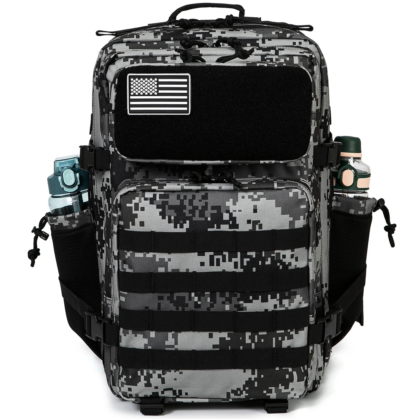 45L Tactical Hiking Backpack Durable MOLLE Storage