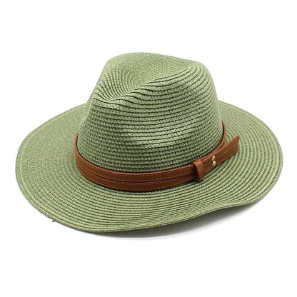 Beach Sun Hat Straw Visor for UV Protection