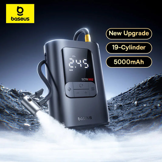 Wireless Car Air Pump Portable Fast Tire Inflator