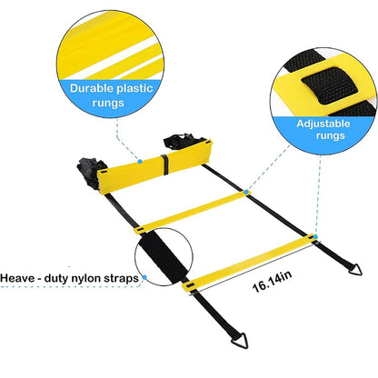Speed Agility Ladder Training Set for Faster Footwork