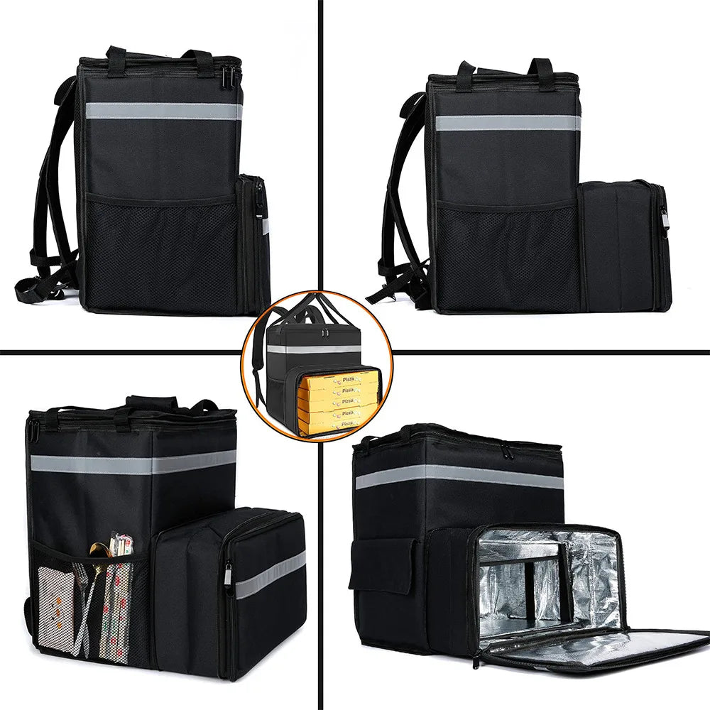 56L Thermal Food Delivery Backpack – Keeps Meals Fresh