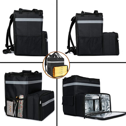 56L Thermal Food Delivery Backpack – Keeps Meals Fresh