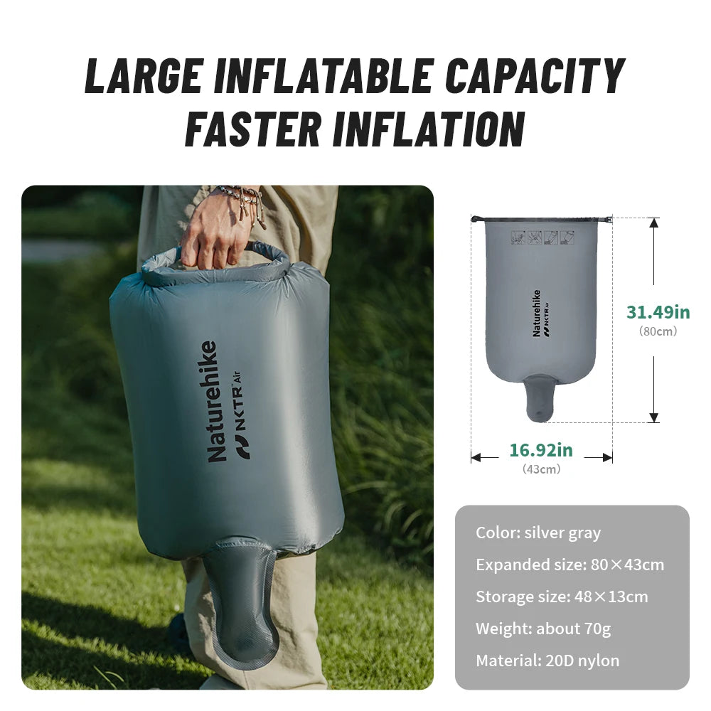 Inflatable Camping Mat – Ultralight & Waterproof Comfort