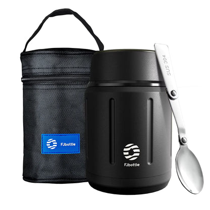 500ml Insulated Food Thermos Jar Leakproof with Spoon