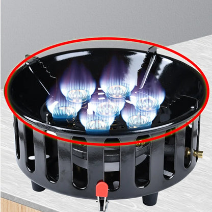 19800W Camping Stove – High-Power Portable Gas Burner