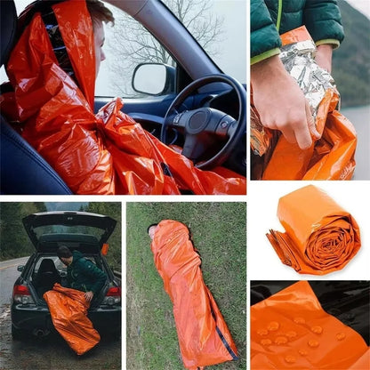 Emergency Thermal Sleeping Bag – Waterproof Survival Bivy