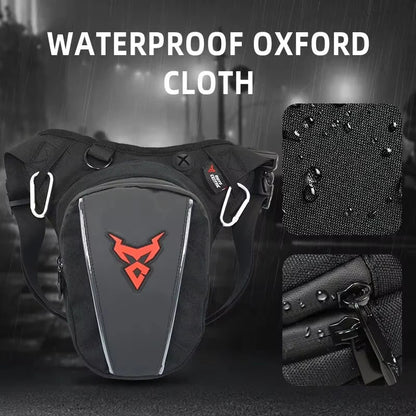 Waterproof Motorcycle Leg Bag for Secure Riding Storage
