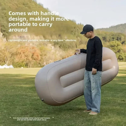Inflatable Camping Sofa Bed with Fast Auto Pump Comfort