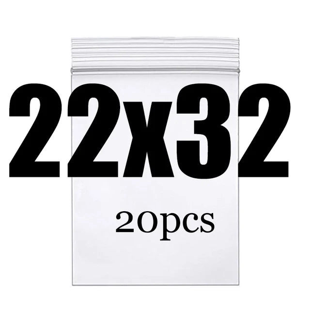 Reusable Zip Lock Food Storage Bags – Leakproof & Durable