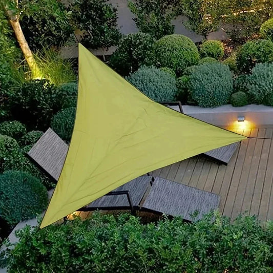 Triangle Sun Shade Sail Waterproof UV Protection Canopy