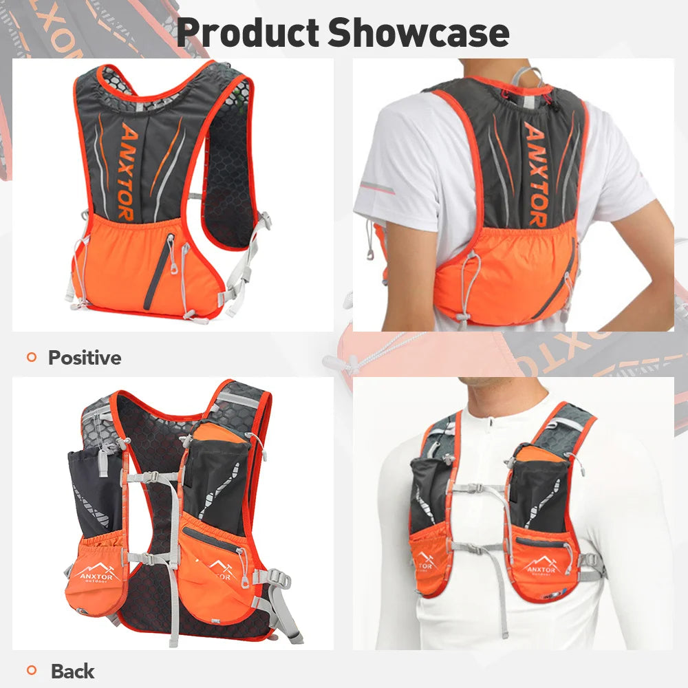Running Hydration Vest 5L Lightweight Trail Backpack