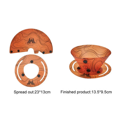 Foldable Camping Tableware Set – Portable & Food-Safe