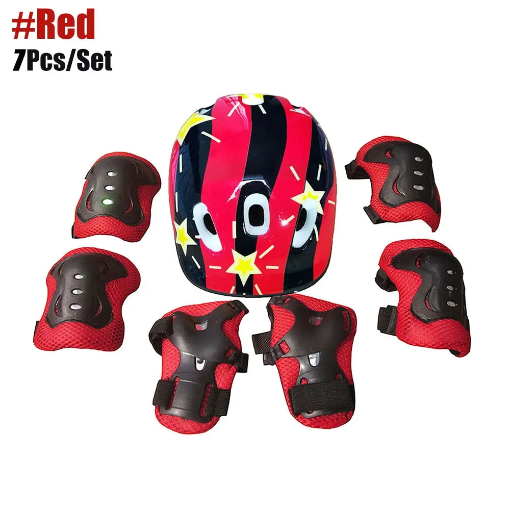 Kids Protective Gear Set – Knee & Elbow Pads Safety