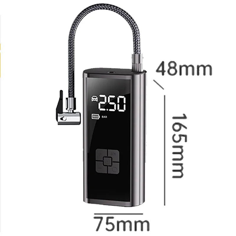 Wireless Car Air Pump – Fast & Portable Tire Inflator