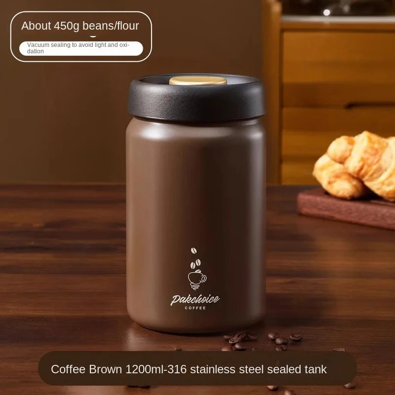 Airtight Coffee Bean Storage Container Freshness Lock