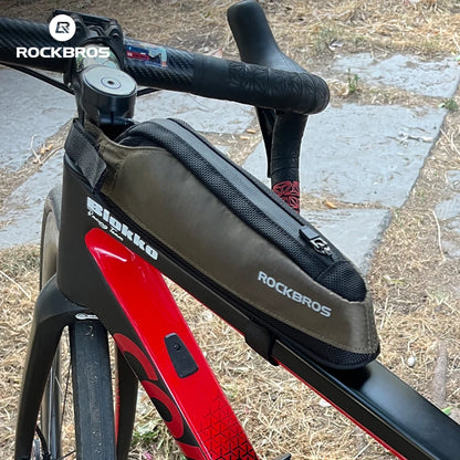 Bike Top Tube Bag – Rainproof & Portable Storage