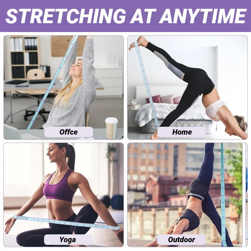 Yoga Stretch Resistance Band for Flexible Training