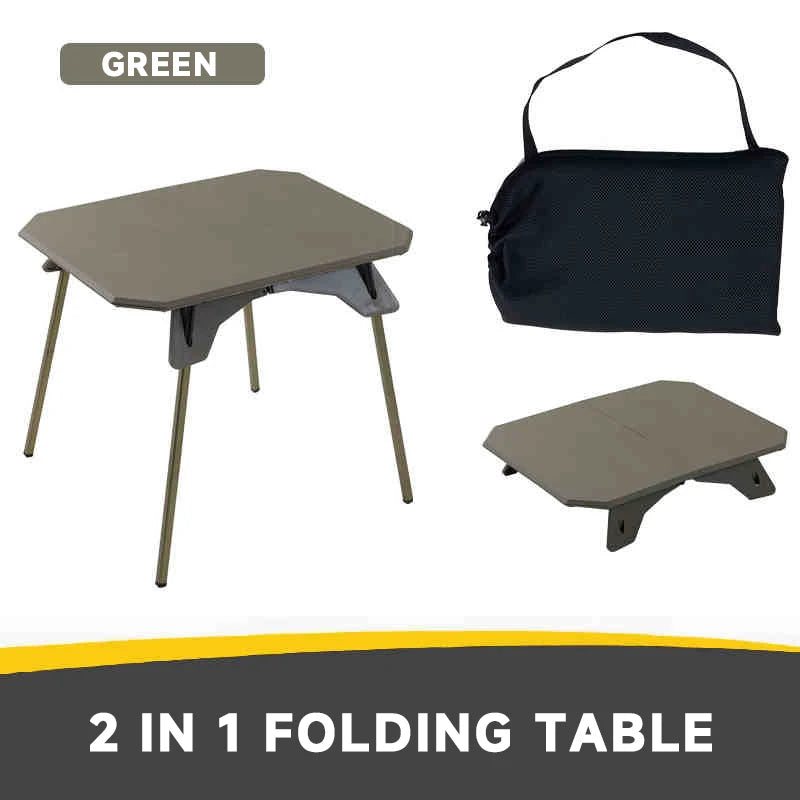 Ultralight Folding Camping Table with Adjustable Height