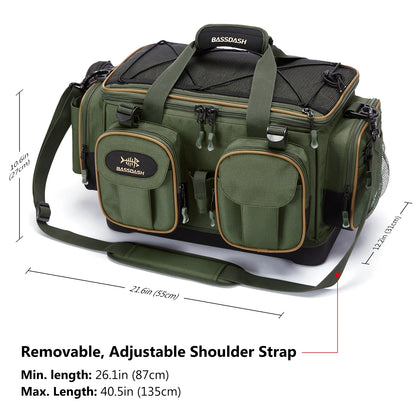 Fishing Tackle Shoulder Bag Waterproof Gear Storage