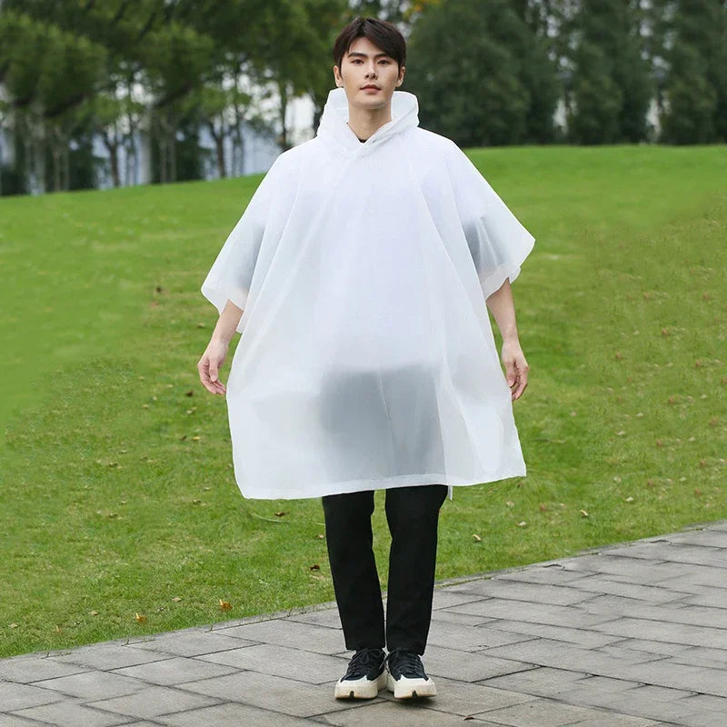 Reusable Rain Poncho – Lightweight Waterproof Protection