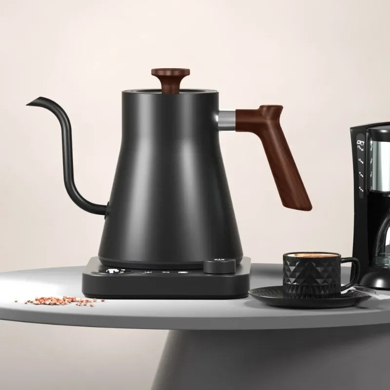 Electric Gooseneck Kettle 900ML Fast & Precise Brew