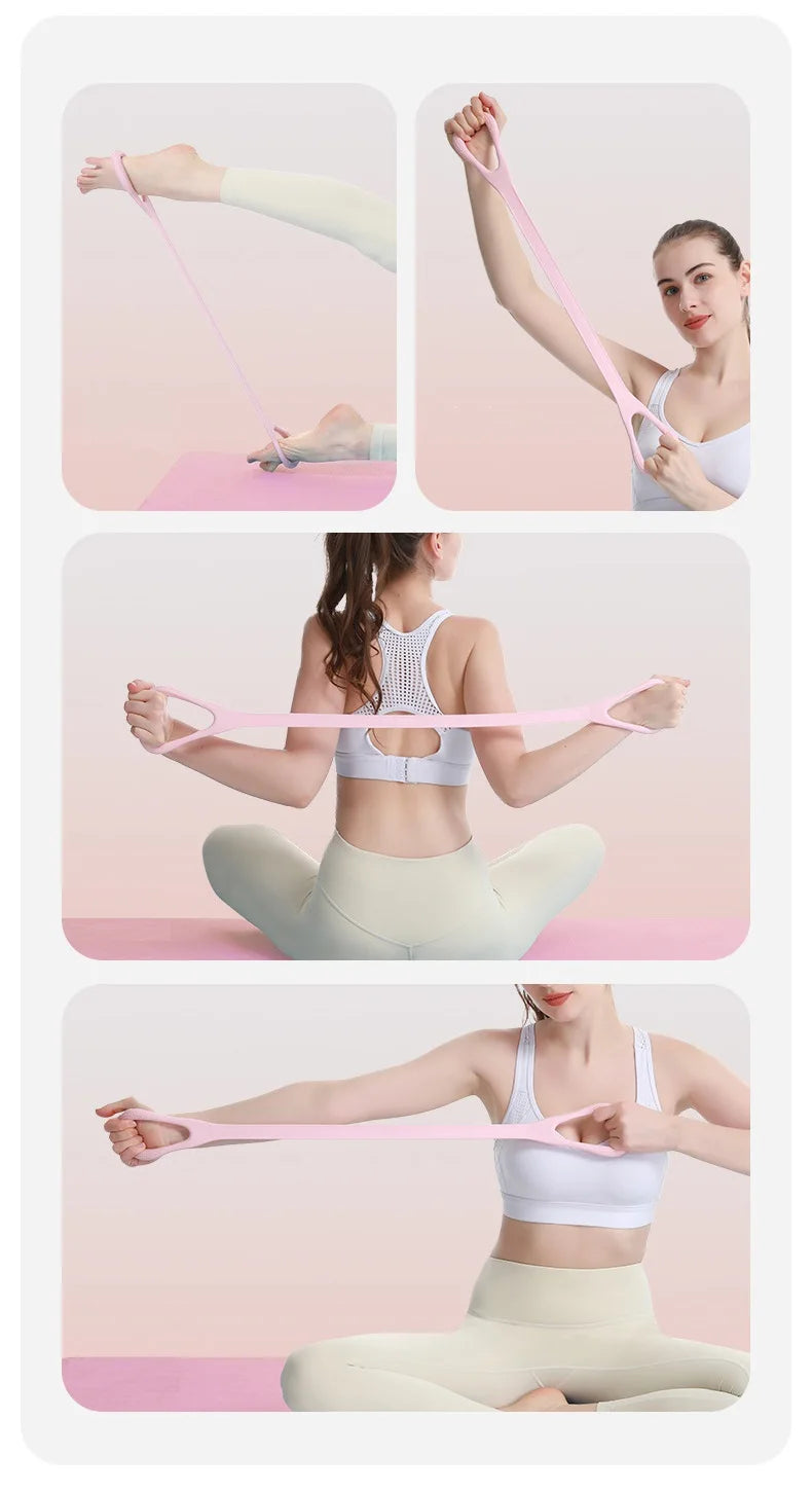 Pilates Resistance Band Set for Full-Body Training